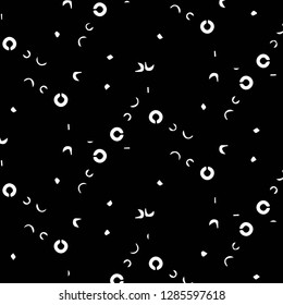 Halftone monochrome texture background. Abstract vintage black and white vector illustration Texture