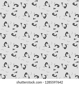 Halftone monochrome texture background. Abstract vintage black and white vector illustration Texture