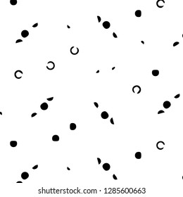 Halftone monochrome texture background. Abstract vintage black and white vector illustration Texture