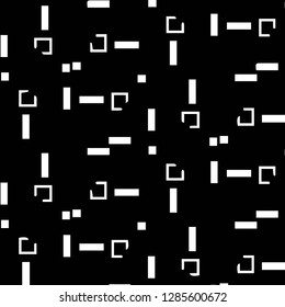 Halftone monochrome texture background. Abstract vintage black and white vector illustration Texture