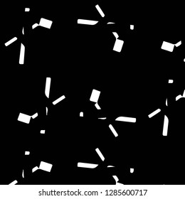 Halftone monochrome texture background. Abstract vintage black and white vector illustration Texture