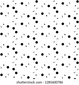 Halftone monochrome texture background. Abstract vintage black and white vector illustration Texture