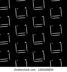 Halftone monochrome texture background. Abstract vintage black and white vector illustration Texture