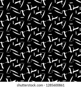 Halftone monochrome texture background. Abstract vintage black and white vector illustration Texture