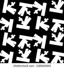 Halftone monochrome texture background. Abstract vintage black and white vector illustration Texture