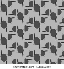 Halftone monochrome texture background. Abstract vintage black and white vector illustration Texture