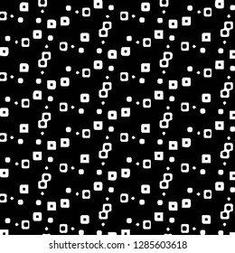 Halftone monochrome texture background. Abstract vintage black and white vector illustration Texture
