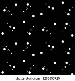 Halftone monochrome texture background. Abstract vintage black and white vector illustration Texture