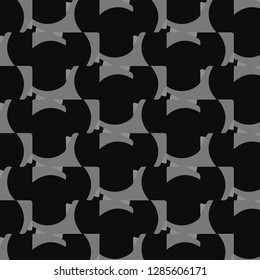 Halftone monochrome texture background. Abstract vintage black and white vector illustration Texture