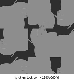 Halftone monochrome texture background. Abstract vintage black and white vector illustration Texture