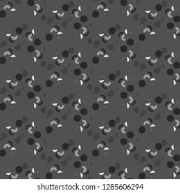 Halftone monochrome texture background. Abstract vintage black and white vector illustration Texture