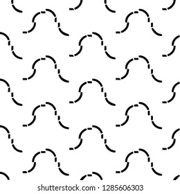 Halftone monochrome texture background. Abstract vintage black and white vector illustration Texture