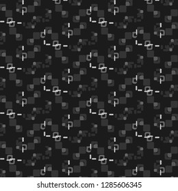Halftone monochrome texture background. Abstract vintage black and white vector illustration Texture