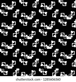 Halftone monochrome texture background. Abstract vintage black and white vector illustration Texture