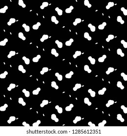 Halftone monochrome texture background. Abstract vintage black and white vector illustration Texture