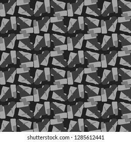 Halftone monochrome texture background. Abstract vintage black and white vector illustration Texture