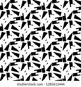 Halftone monochrome texture background. Abstract vintage black and white vector illustration Texture