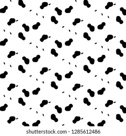 Halftone monochrome texture background. Abstract vintage black and white vector illustration Texture