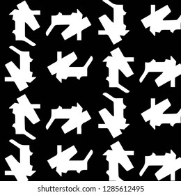 Halftone monochrome texture background. Abstract vintage black and white vector illustration Texture