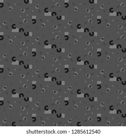 Halftone monochrome texture background. Abstract vintage black and white vector illustration Texture