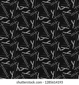Halftone monochrome texture background. Abstract vintage black and white vector illustration Texture