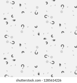 Halftone monochrome texture background. Abstract vintage black and white vector illustration Texture