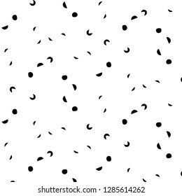 Halftone monochrome texture background. Abstract vintage black and white vector illustration Texture