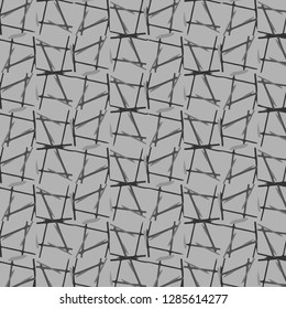 Halftone monochrome texture background. Abstract vintage black and white vector illustration Texture