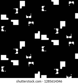Halftone monochrome texture background. Abstract vintage black and white vector illustration Texture
