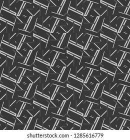Halftone monochrome texture background. Abstract vintage black and white vector illustration Texture