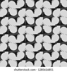 Halftone monochrome texture background. Abstract vintage black and white vector illustration Texture