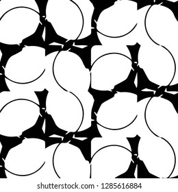 Halftone monochrome texture background. Abstract vintage black and white vector illustration Texture