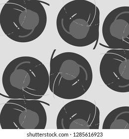 Halftone monochrome texture background. Abstract vintage black and white vector illustration Texture