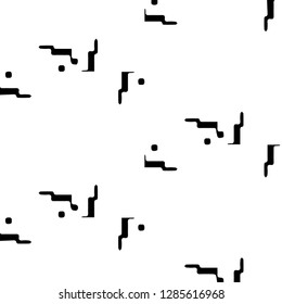 Halftone monochrome texture background. Abstract vintage black and white vector illustration Texture
