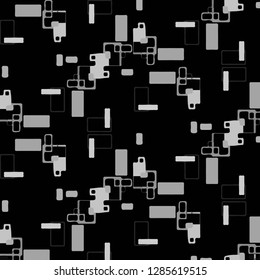 Halftone monochrome texture background. Abstract vintage black and white vector illustration Texture
