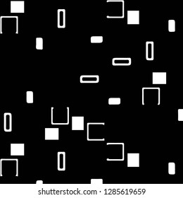 Halftone monochrome texture background. Abstract vintage black and white vector illustration Texture
