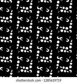 Halftone monochrome texture background. Abstract vintage black and white vector illustration Texture

