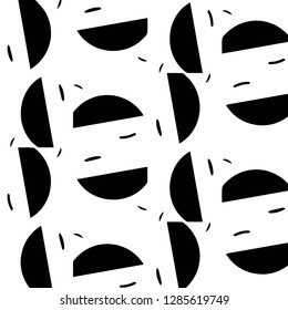 Halftone monochrome texture background. Abstract vintage black and white vector illustration Texture
