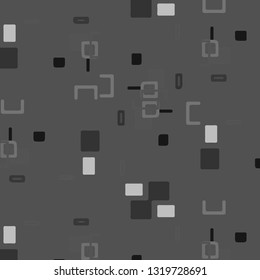 Halftone monochrome texture background. Abstract vintage black and white vector illustration Texture