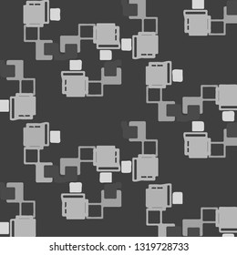 Halftone monochrome texture background. Abstract vintage black and white vector illustration Texture