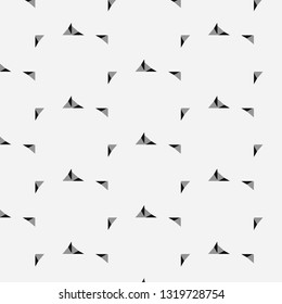 Halftone monochrome texture background. Abstract vintage black and white vector illustration Texture