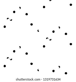 Halftone monochrome texture background. Abstract vintage black and white vector illustration Texture