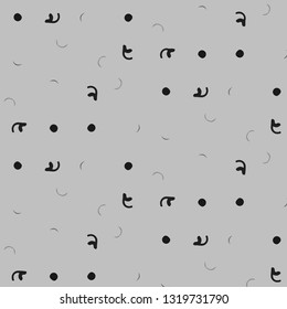 Halftone monochrome texture background. Abstract vintage black and white vector illustration Texture