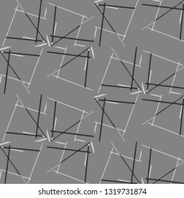 Halftone monochrome texture background. Abstract vintage black and white vector illustration Texture
