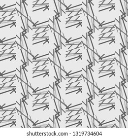 Halftone monochrome texture background. Abstract vintage black and white vector illustration Texture