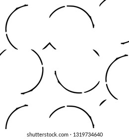Halftone monochrome texture background. Abstract vintage black and white vector illustration Texture