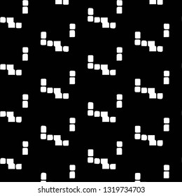 Halftone monochrome texture background. Abstract vintage black and white vector illustration Texture