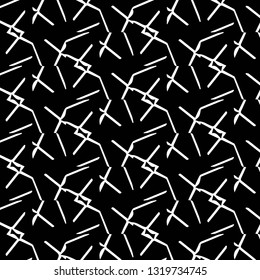 Halftone monochrome texture background. Abstract vintage black and white vector illustration Texture