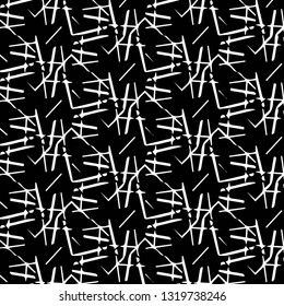 Halftone monochrome texture background. Abstract vintage black and white vector illustration Texture