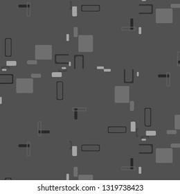 Halftone monochrome texture background. Abstract vintage black and white vector illustration Texture